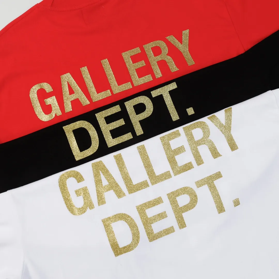 GALLERY.DEPT Summer new short-sleeved style No.: D3138#P106 Color: Black Red White Size: S M L XL